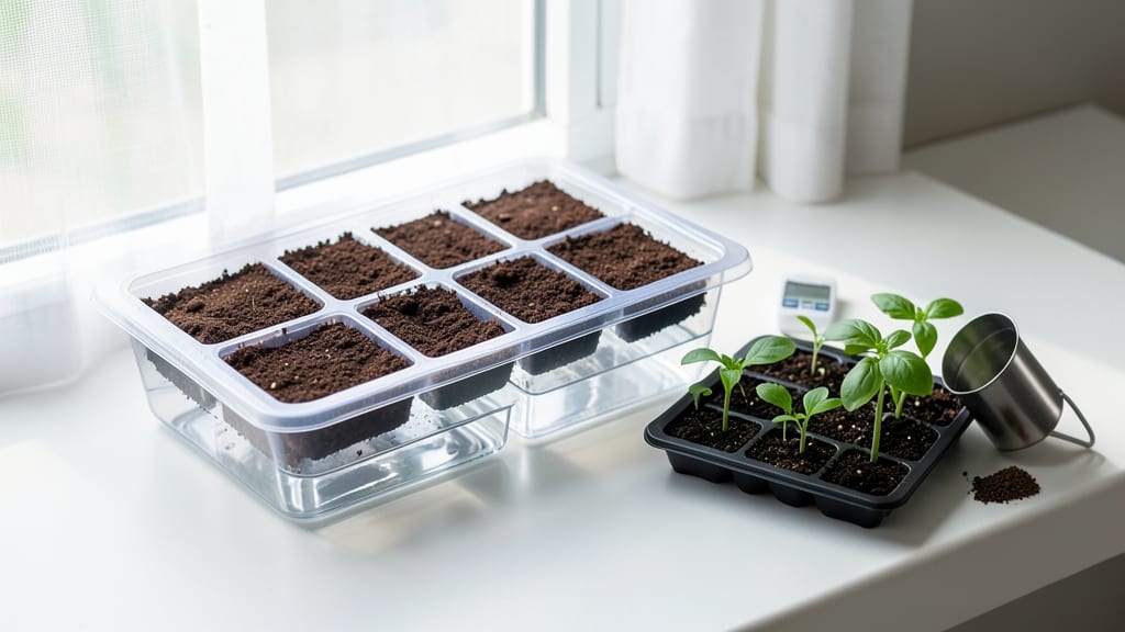 Burpee Self-Watering Seed Starting System: Effortless Sprouting With Built-In Moisture Control