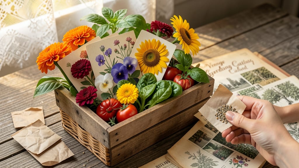 Pretty Seed Packets: Charming Labels That Boost Garden Appeal
