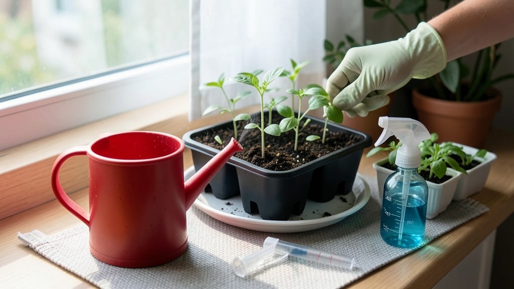 How to Water Seed Trays: Mist-and-Cover Method for Even Germination