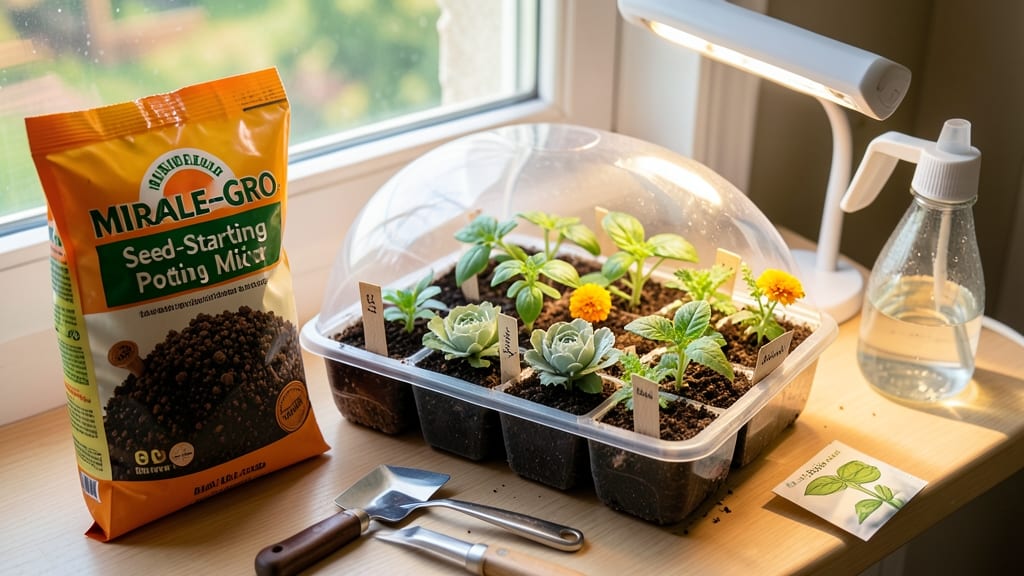 Miracle Gro Seed Starting: Fast Germination With Zero-Waste Viability Test
