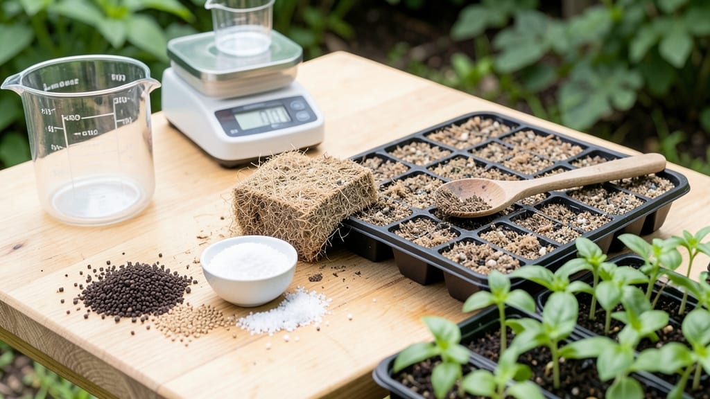 Coco Coir Seed Starting Mix Recipe: Lightweight Loam That Holds Moisture Perfectly