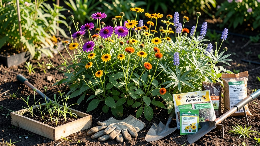 Wildflower Habitat Seed Mix Soil Improvement: Boost Pollinators With Deep-Rooted Blooms
