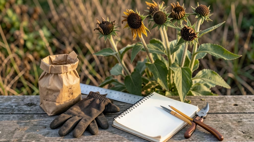 Rudbeckia Seeds Collection: Dry-and-Split Method for Viable Seeds Next Year