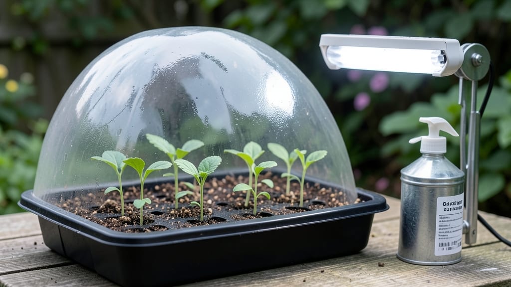 Seed Starting Kit With Light: Grow Strong Starts Indoors in Weeks