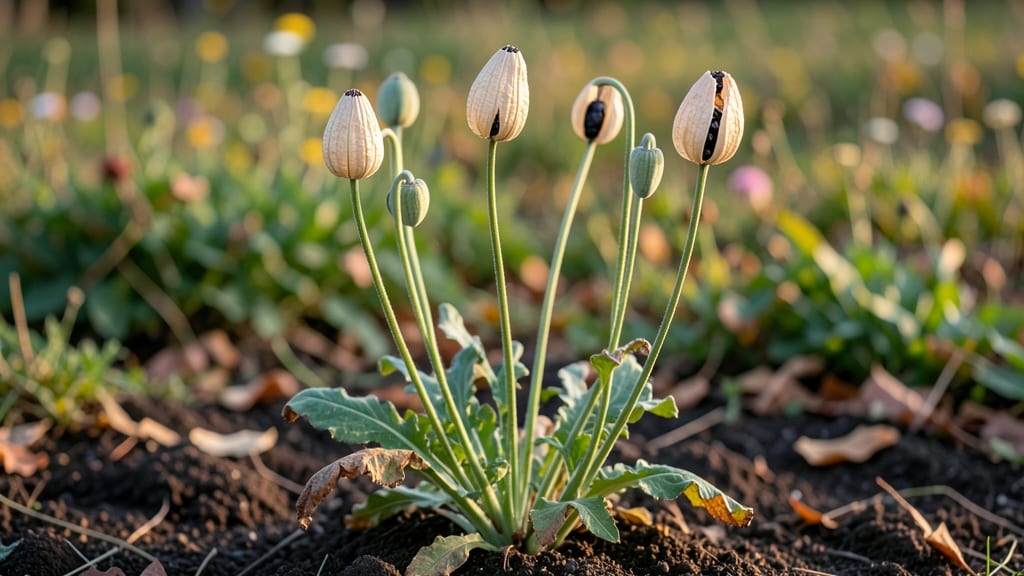 Oriental Poppy Seed Pods: Dry-and-Store Method for Year-Round Seed Saving