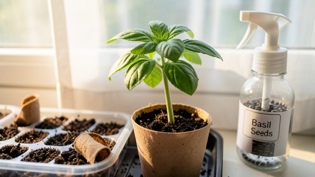 Basil From Seed Indoors: Fast-Germination Tricks for Lush Herbs Year-Round