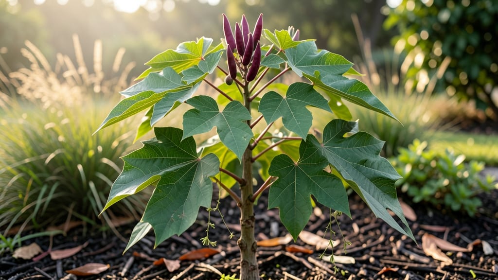 Seed Castor Bean Growing Guide: Harvesting Mature Pods Before They Crack Open