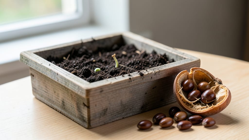 Persimmon Seed Winter: Cold-Stratified Sprouts in 6 Weeks