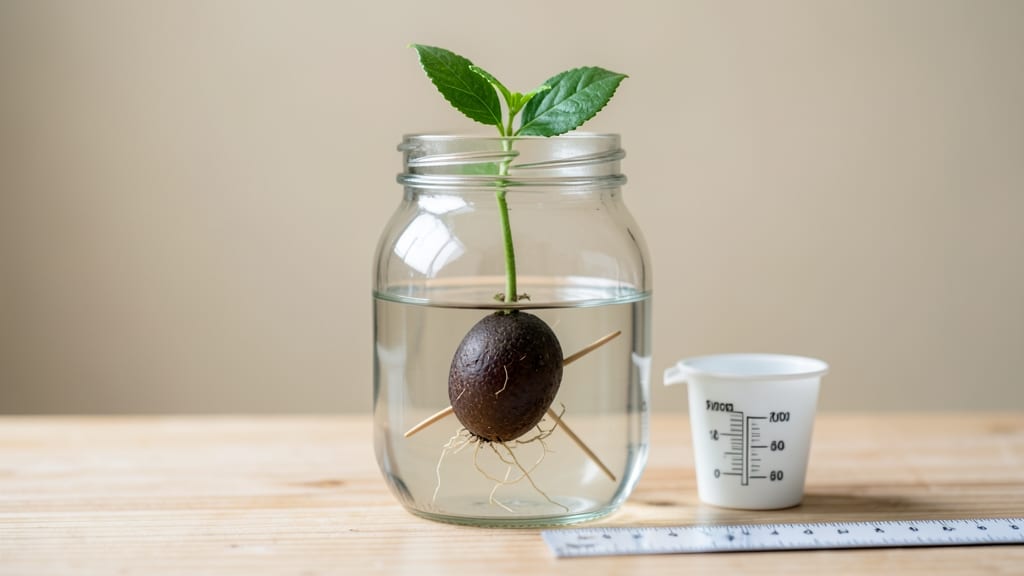 Starting Avocado Seed in Water: Germination Hack for Root Growth in Weeks