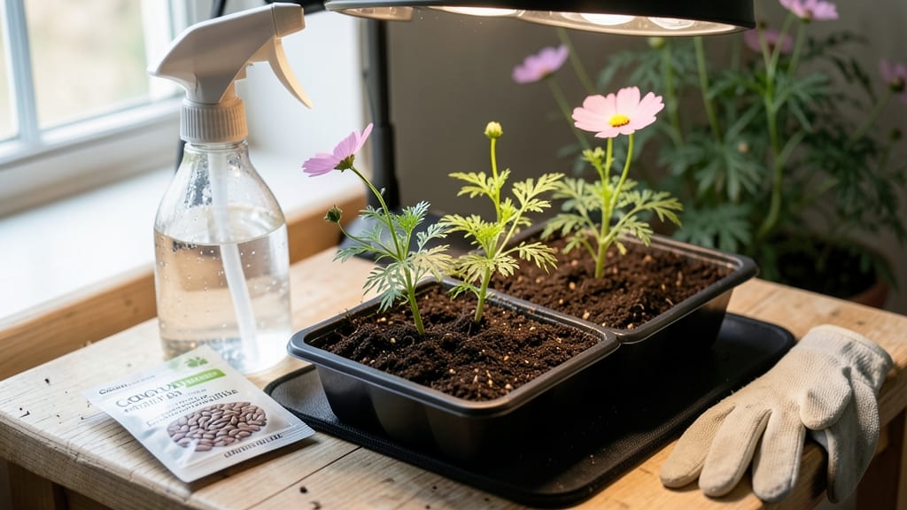 Cosmos Seeds Starting: Prevent Black Mold With This Simple Trick