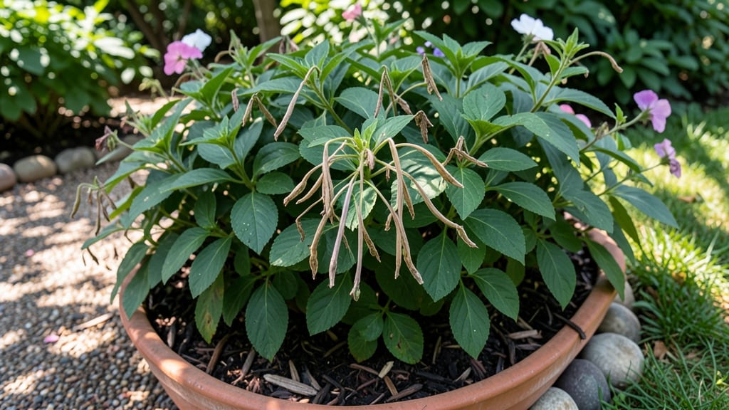 Impatiens Seed Pods: Dry-and-Save Method for Germination-Ready Seeds