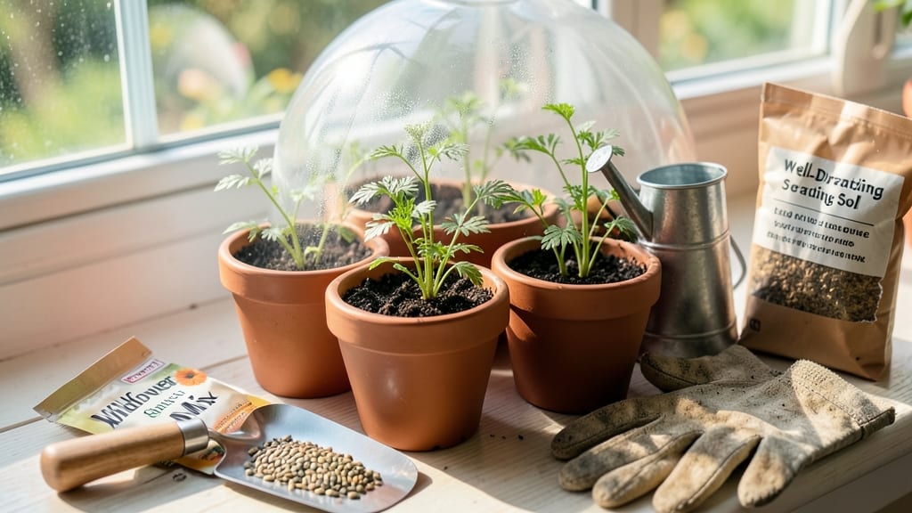 Growing Wildflowers From Seed in Pots: Compact Blooms Without the Mess
