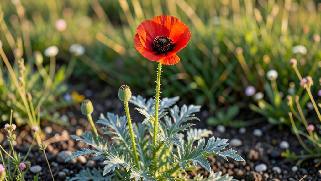 Seed of a Flowering Plant Native to the East Mediterranean: Zero-Waste Harvesting for Next Year’s Blooms