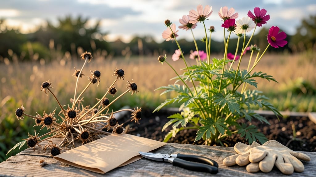 Cosmos Seeds Collection: Drying Techniques for Long-Lasting Viability