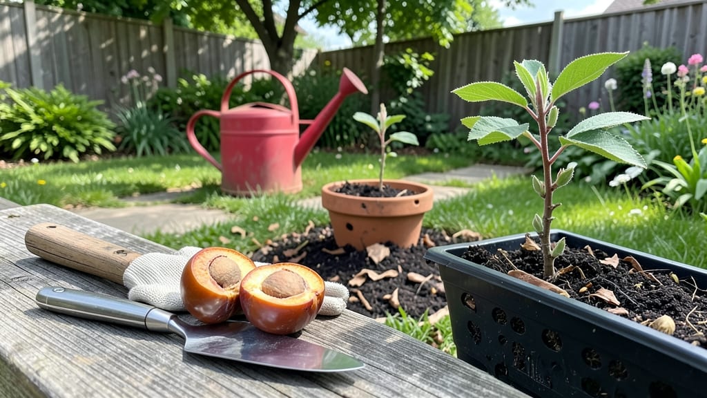 Peach Seed Grow a Garden: From Pit to Plant in 7 Simple Steps