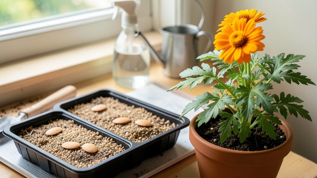 Growing Calendula From Seed In Pots: Bright Orange Blooms in 6 Weeks