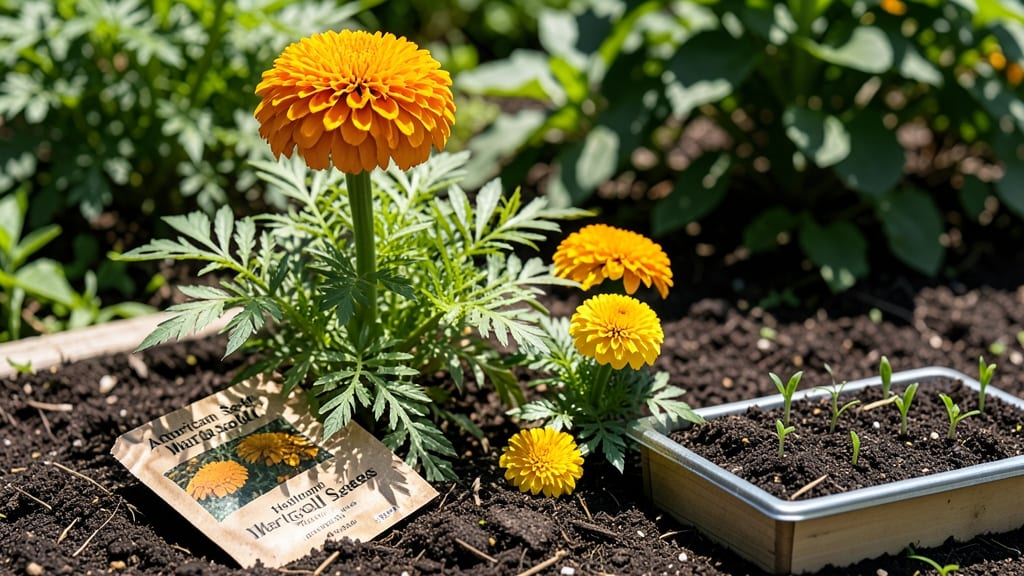 American Seed Marigold Growing Guide: Bold Color Blooms in 60 Days