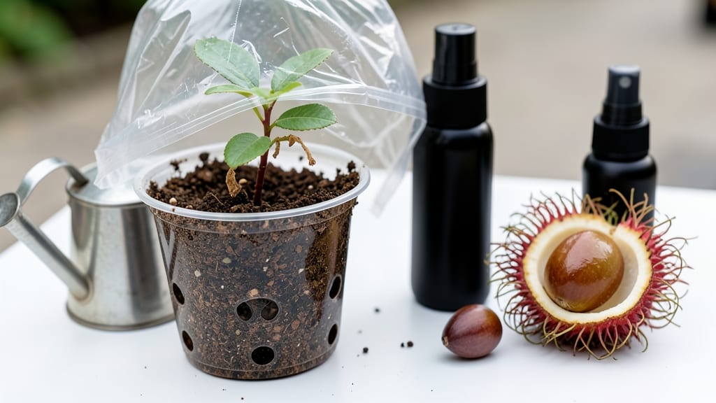 Rambutan Seed Germination: Sprout-Ready in 14 Days Without Stratification